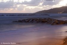 Sunset on Cilento coast